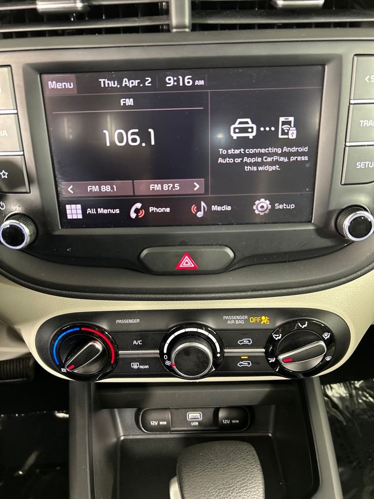 Used 2023 White Kia LX image 14