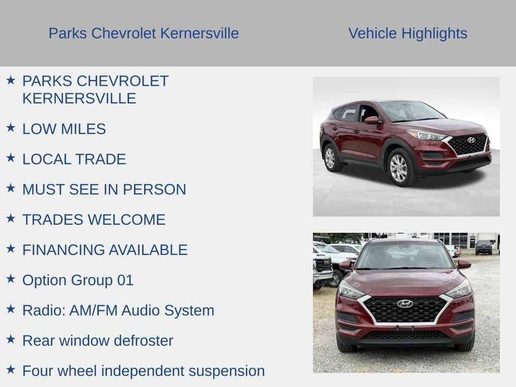 Used 2019 Red Hyundai SE image 6