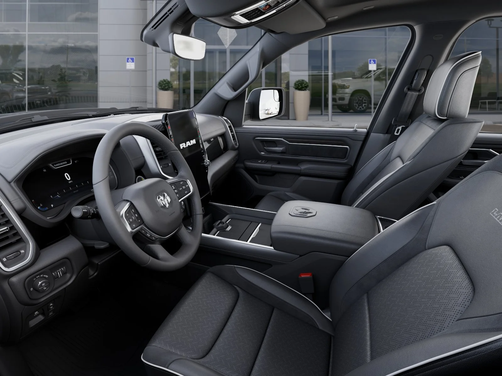New 2026 Forged Blue Metallic Exterior Paint RAM Laramie image 22
