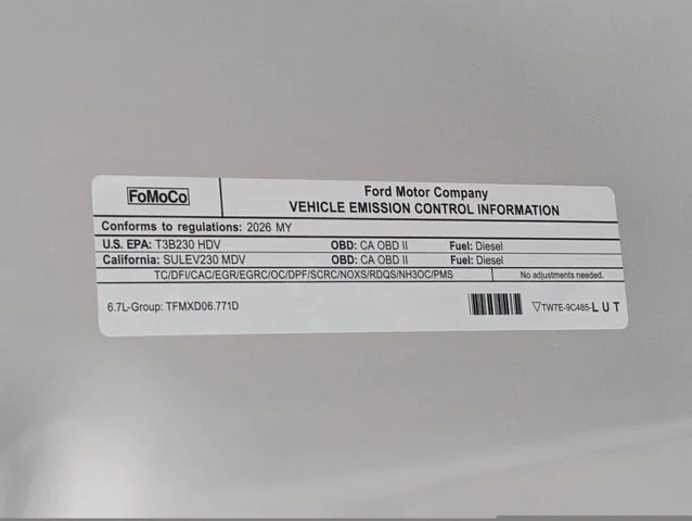 New 2026 Agate Black Metallic Ford F-250® XL image 60