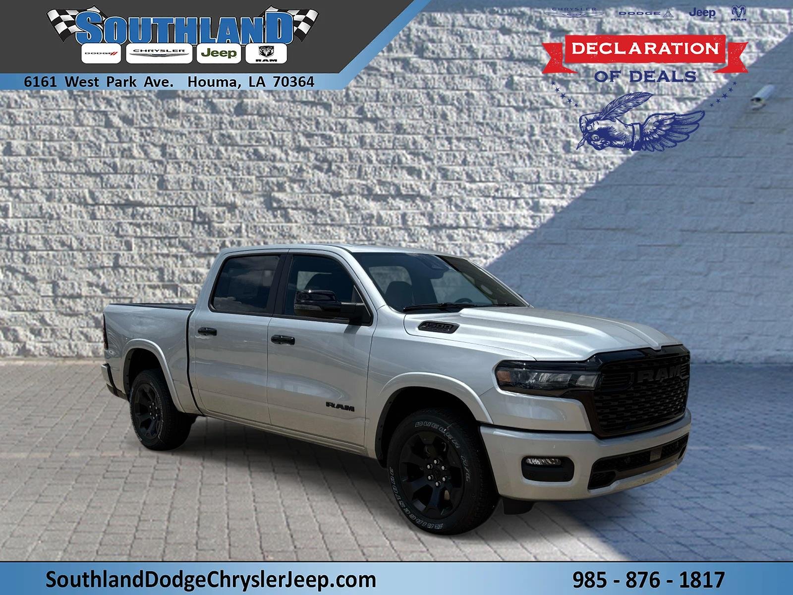 New 2026 Silver Zynith Exterior Paint RAM Big Horn image 1