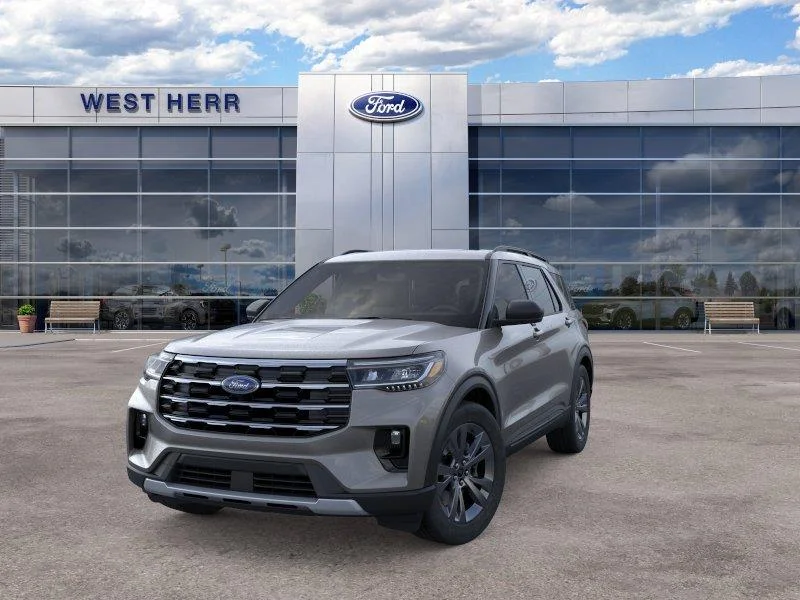 New 2026 Carbonized Gray Metallic Ford Active image 3