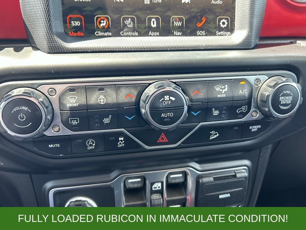 Used 2020 Red Jeep Unlimited Rubicon image 27