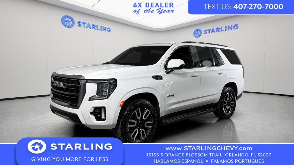 Certified Used 2023 SUMMIT WHITE GMC AT4 image 1