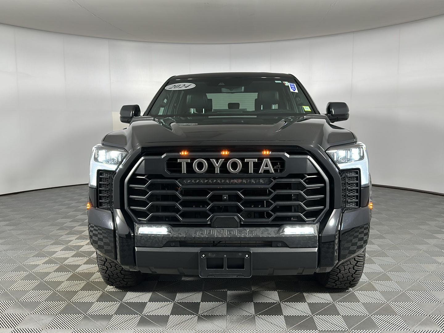 Used 2024 Midnight Black Metallic Toyota TRD Pro HV image 2
