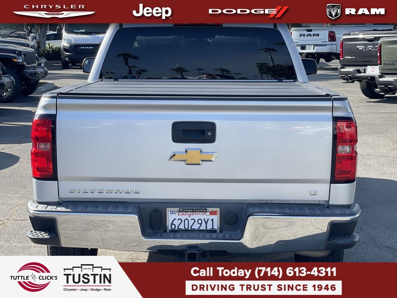 Used 2015 Silver Ice Metallic Chevrolet LT image 7