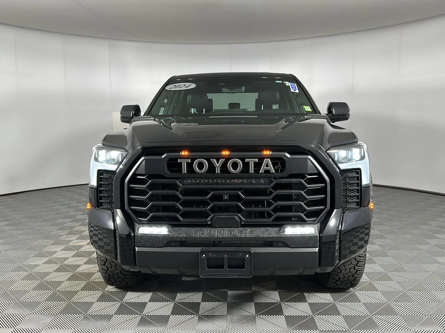 Used 2024 Midnight Black Metallic Toyota TRD Pro HV image 2