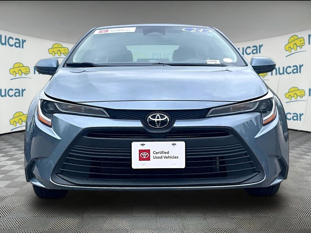 Certified Used 2024 Gray Toyota LE image 2