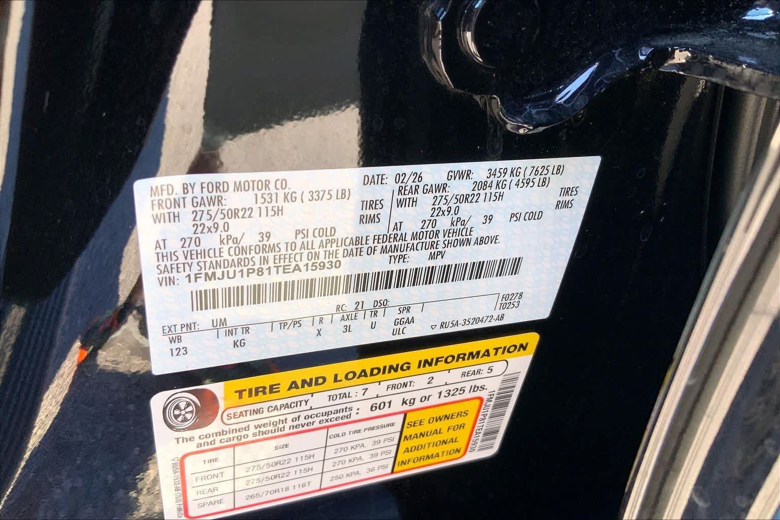 Certified Used 2026 Agate Black Metallic Ford King Ranch image 30