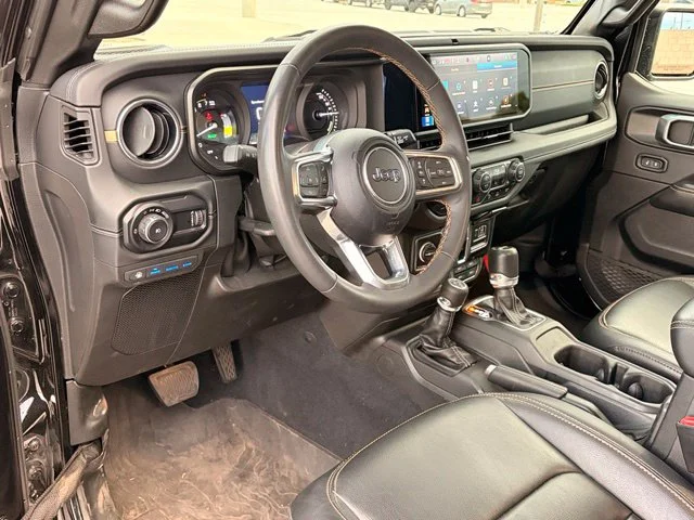 Certified Used 2024 Black Jeep Sahara 4xe image 12