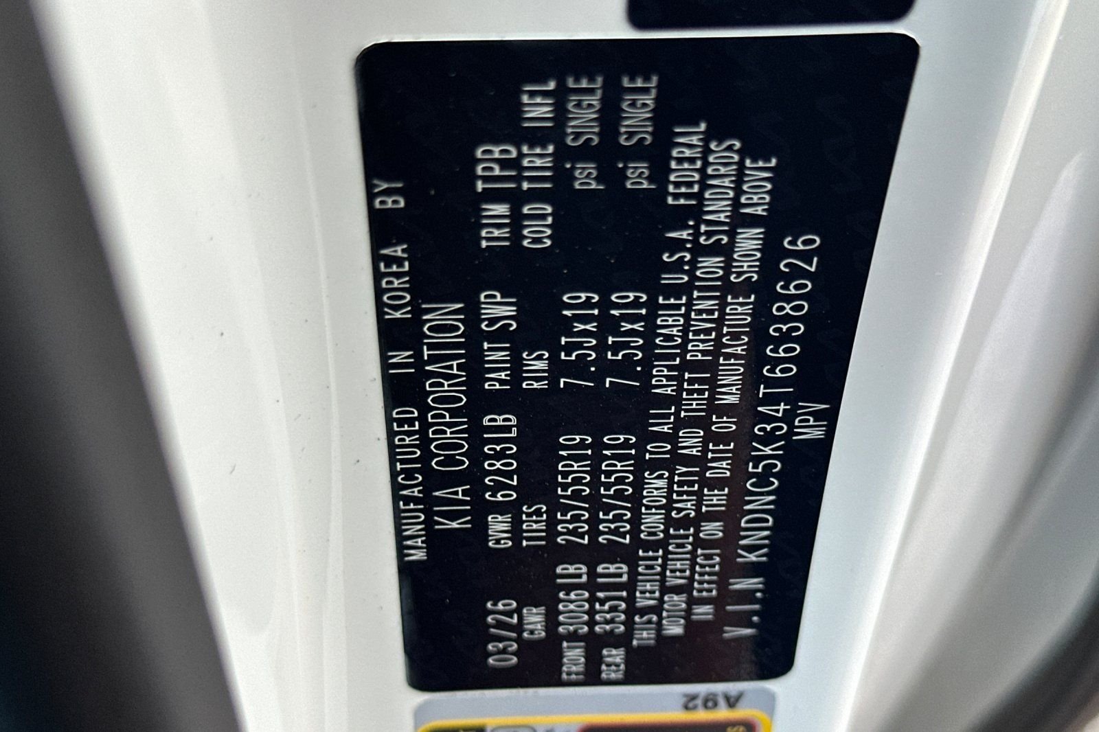 New 2026 White Kia EX image 30