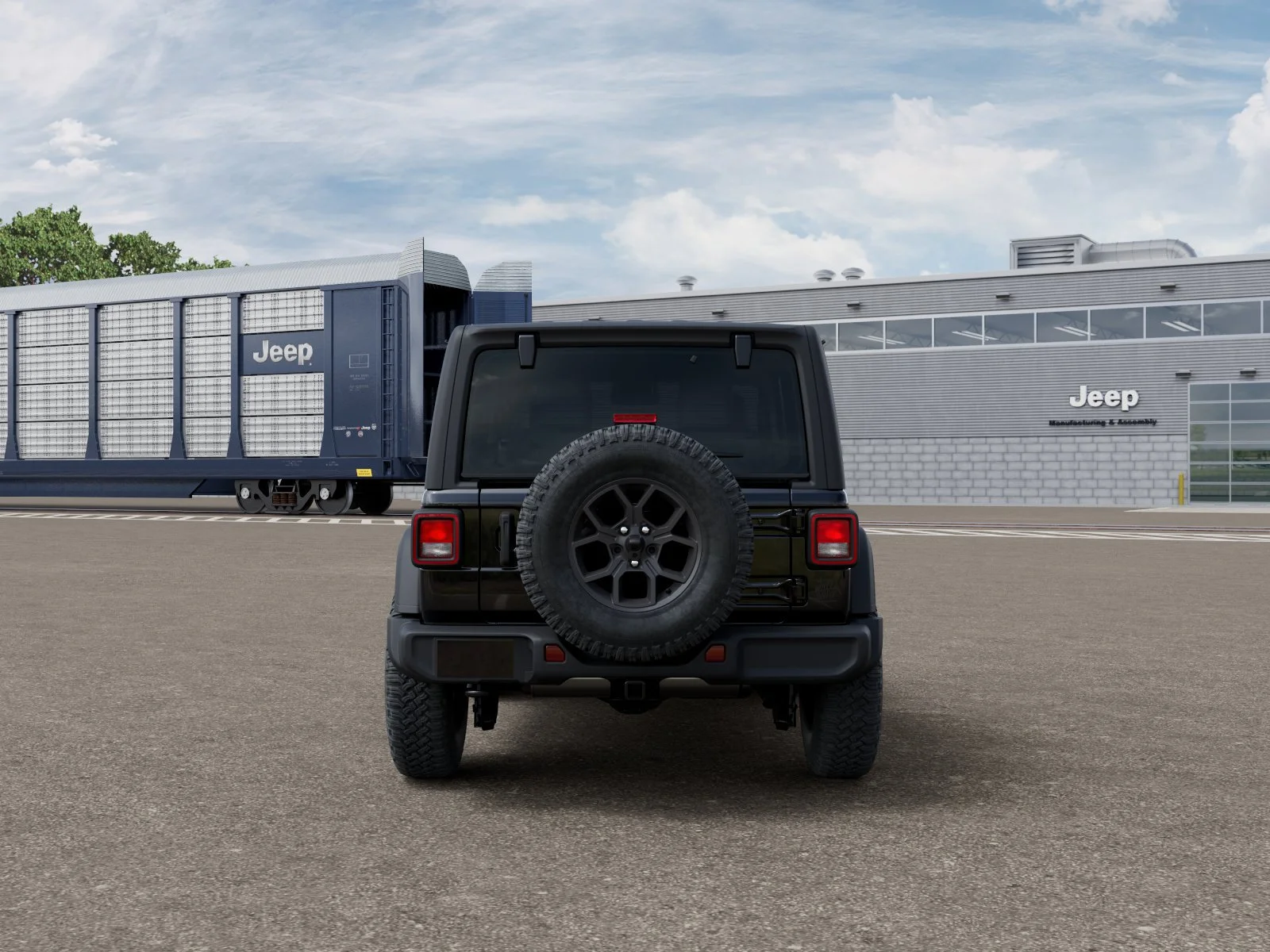 New 2026 Black Clearcoat Jeep Willys image 8