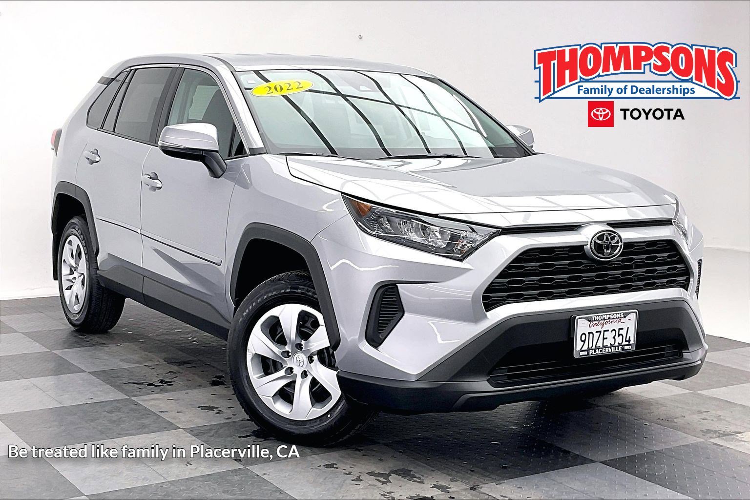 Used 2022 Silver Sky Metallic Toyota LE image 1