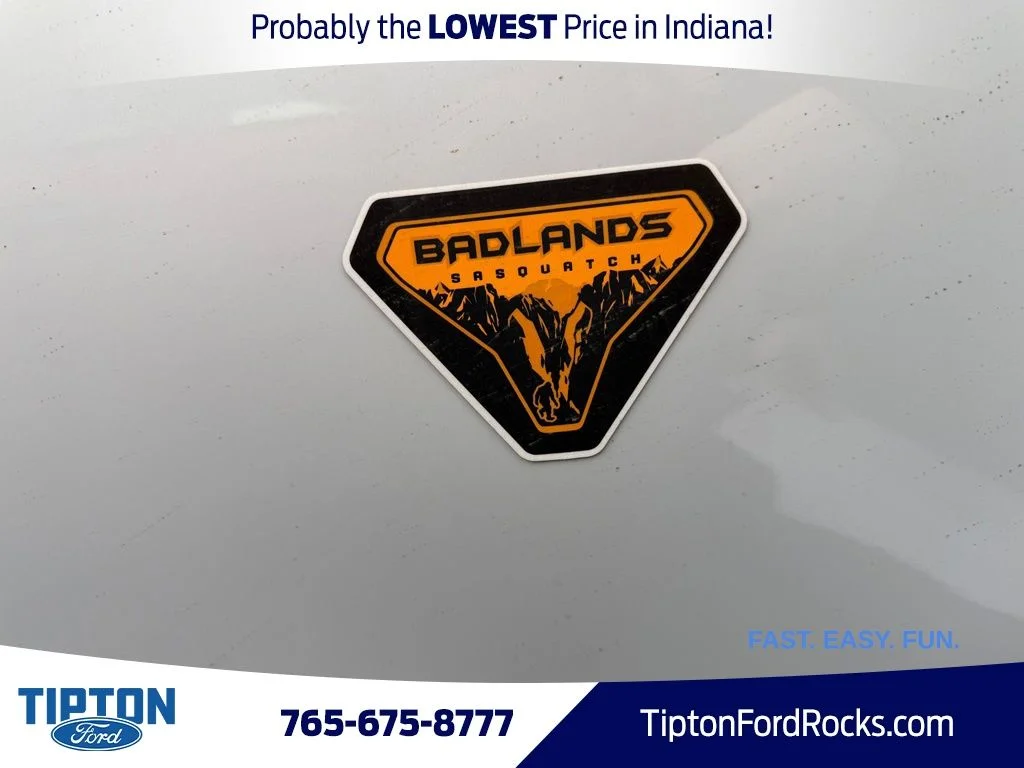 New 2026 Space White Metallic Ford Badlands® image 36