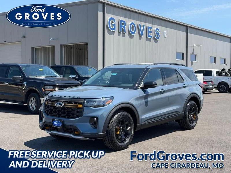 New 2026 Vapor Blue Metallic Ford Tremor image 1
