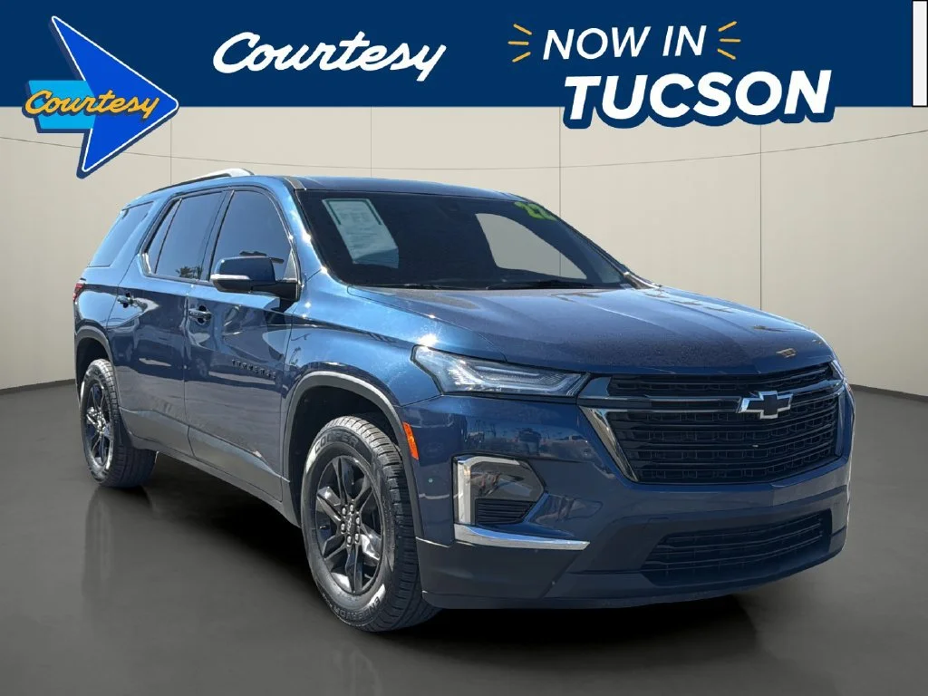 Certified Used 2022 NORTHSKY BLUE METALLIC Chevrolet LT Cloth image 1