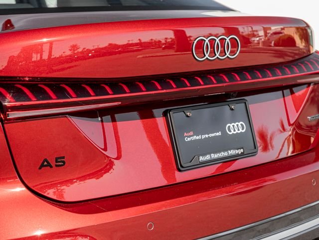 Used 2025 Grenadine Red Metallic Audi  image 11