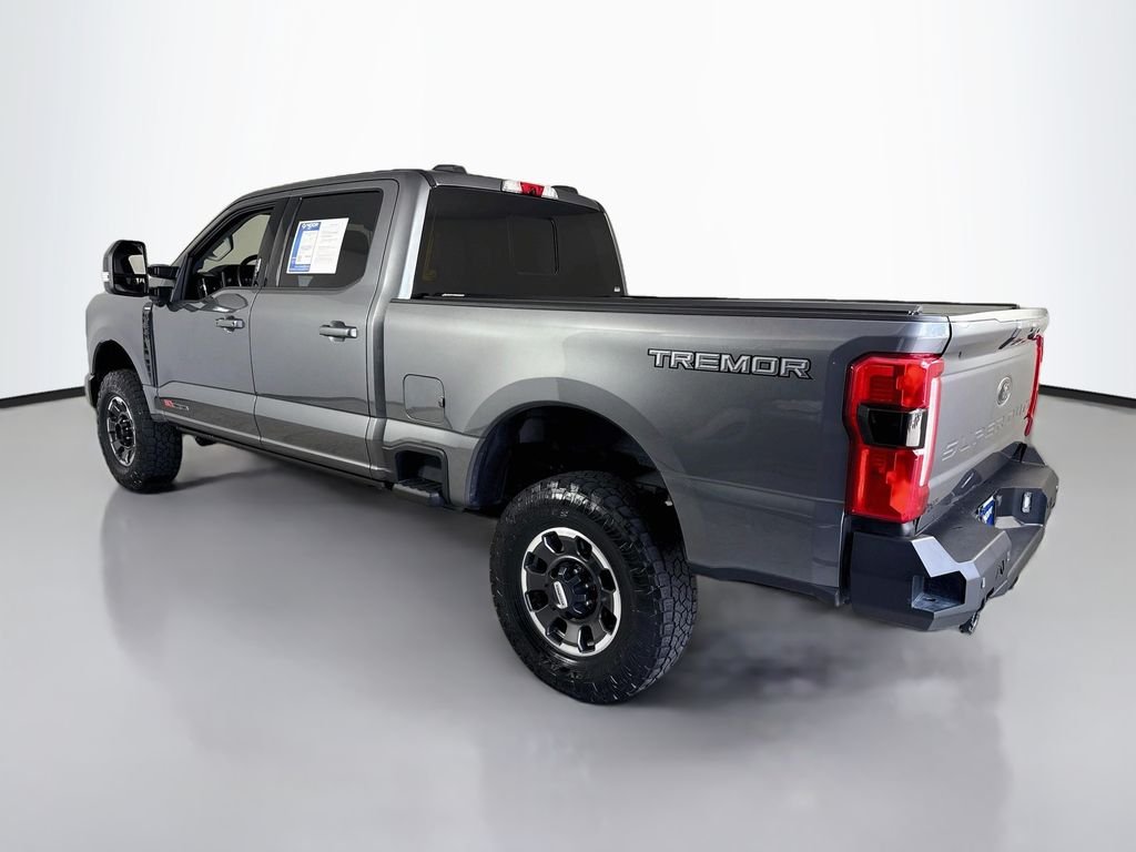 Used 2024 Carbonized Gray Metallic Ford LARIAT image 5
