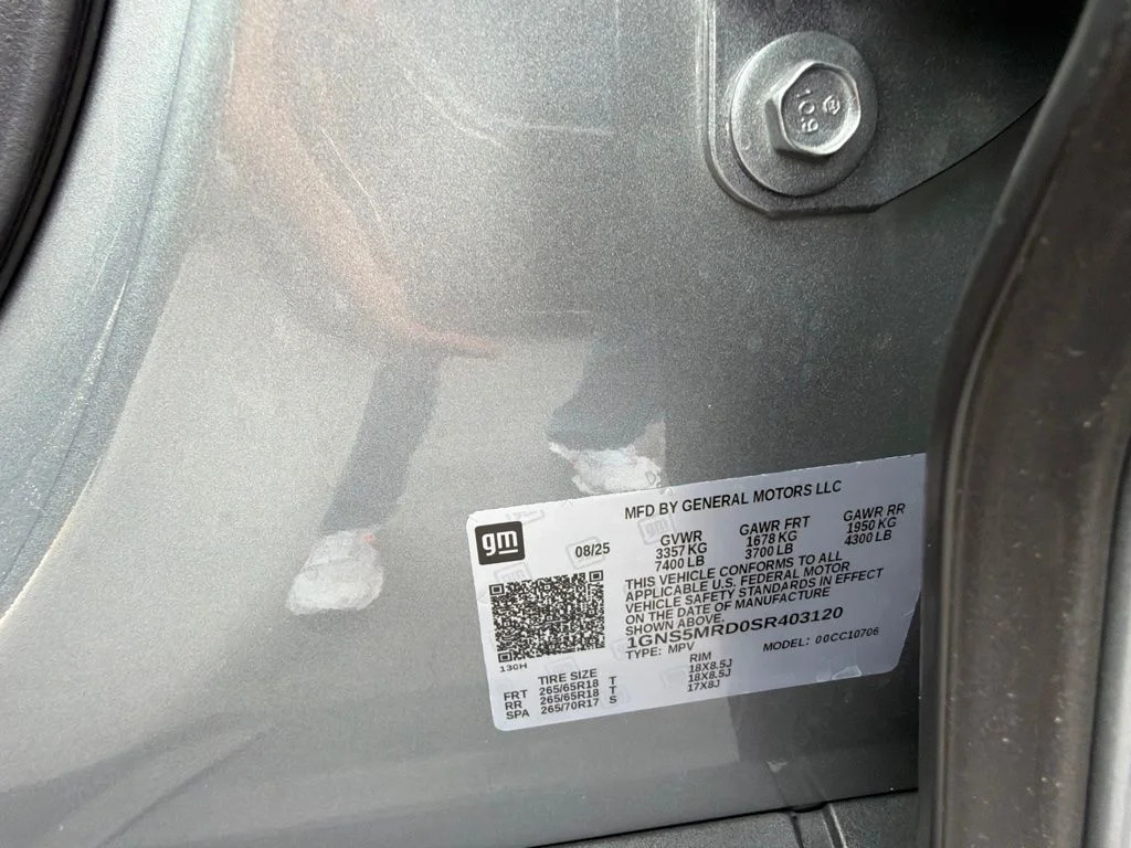 Used 2025 Sterling Gray Metallic Chevrolet LS image 8