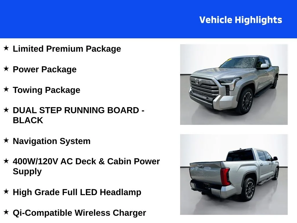 Used 2024 Silver Toyota Limited image 4
