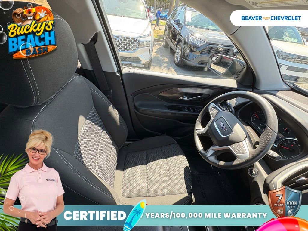 Used 2024 Ebony Twilight Metallic GMC SLE image 26