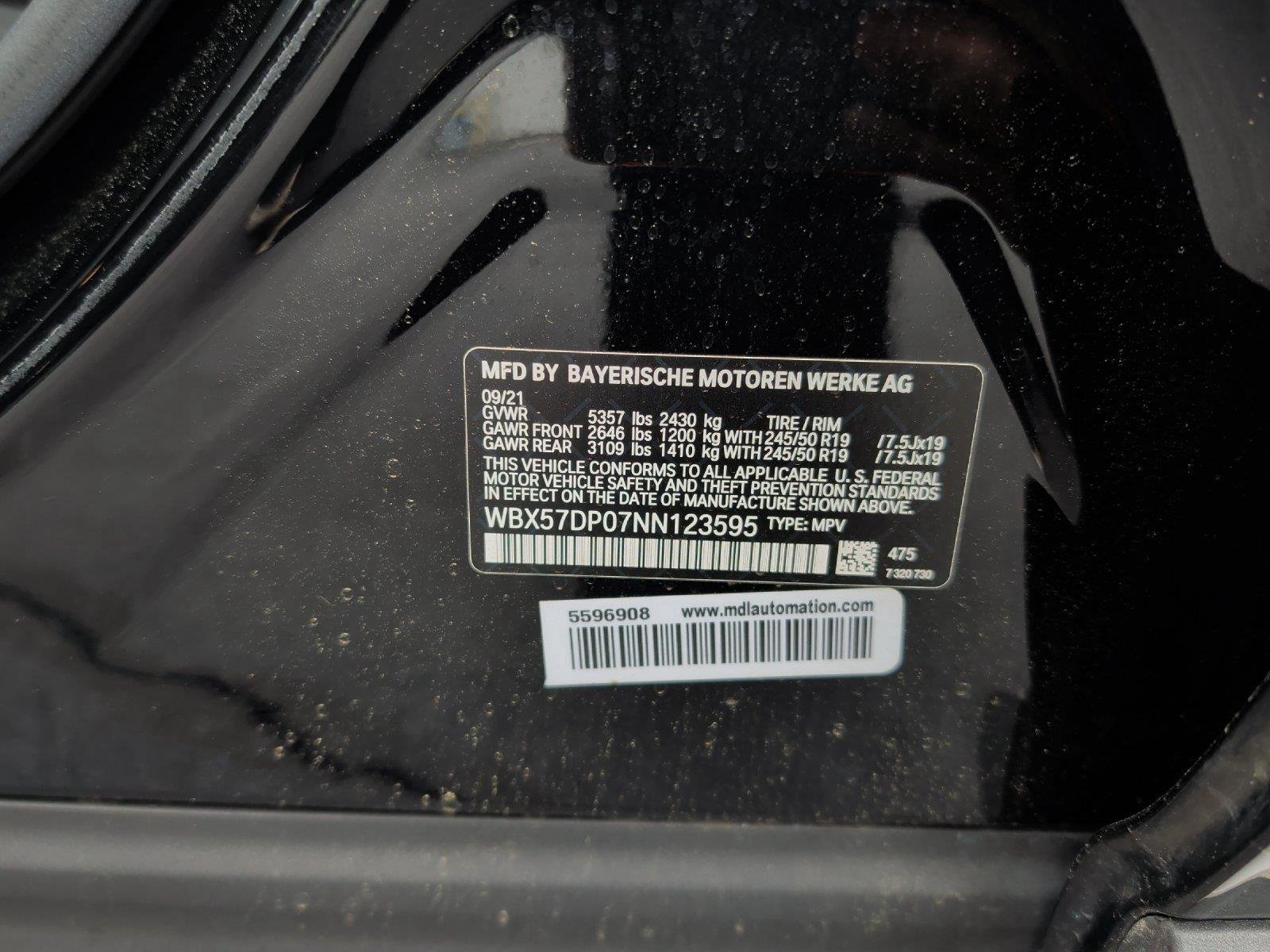 Used 2022 Black Sapphire Metallic BMW xDrive30i image 12