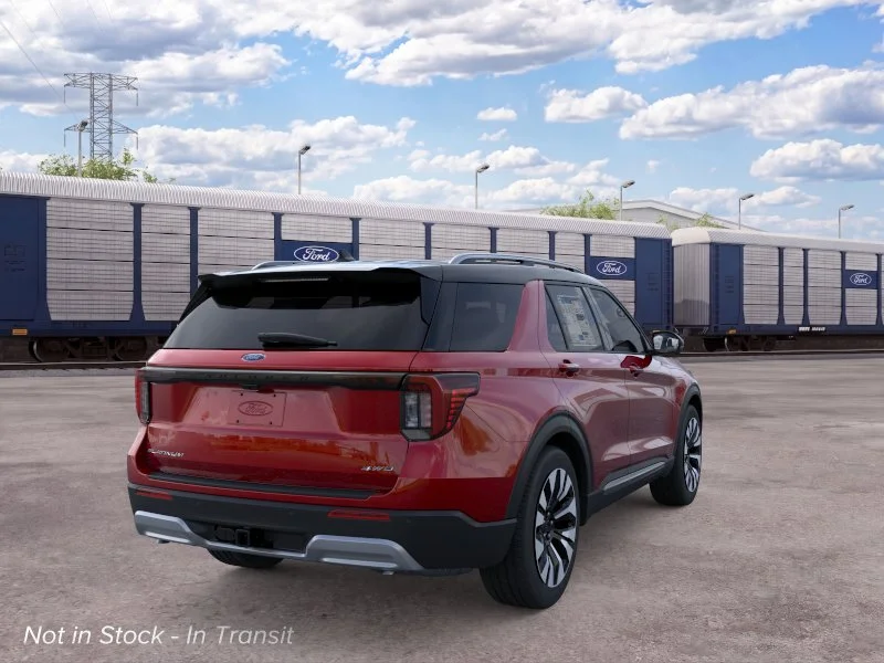 New 2026 Rapid Red Metallic Tinted Clearcoat Ford Platinum™ image 8