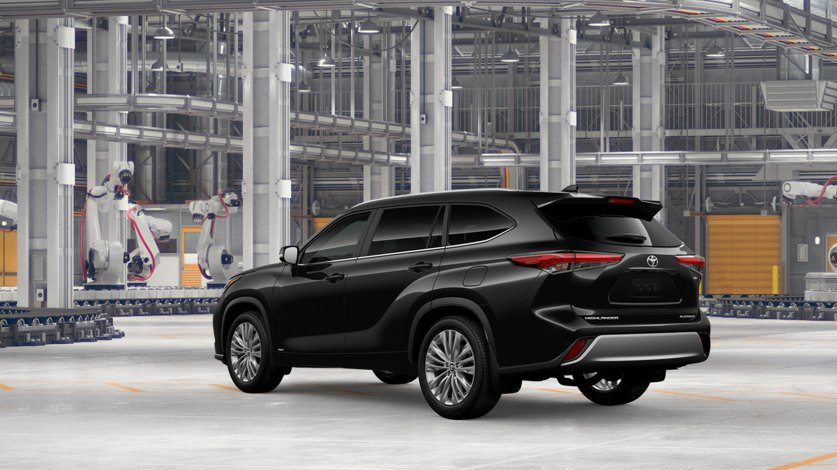 New 2026 Midnight Black Metallic Toyota Hybrid Platinum image 6