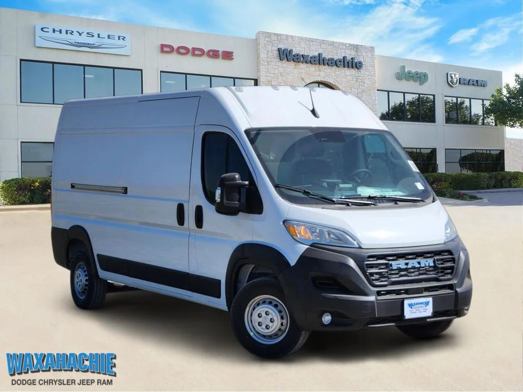 New 2026 Bright White Clearcoat RAM High Roof image 1