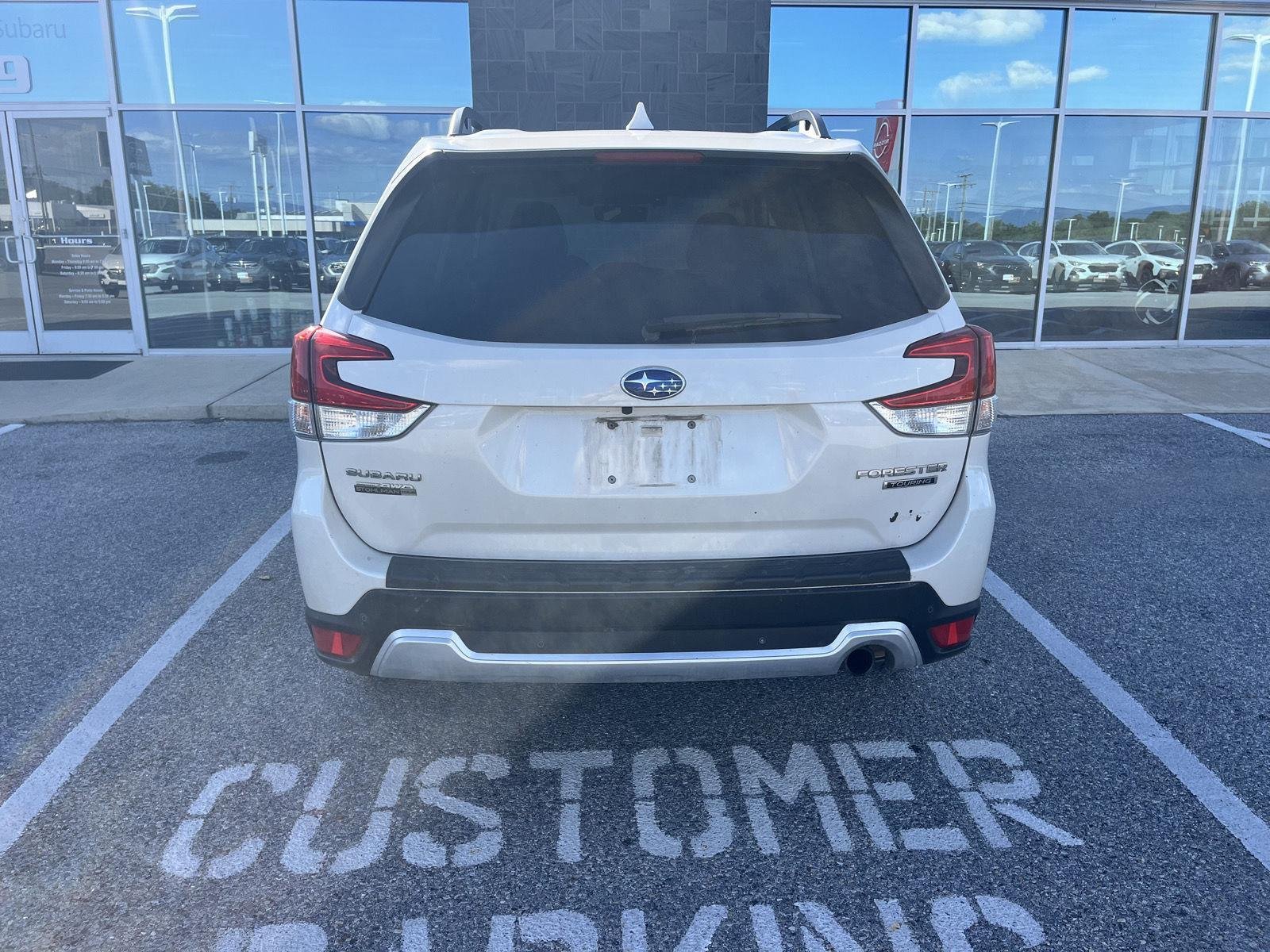 Used 2020 Crystal White Pearl Subaru Touring image 6