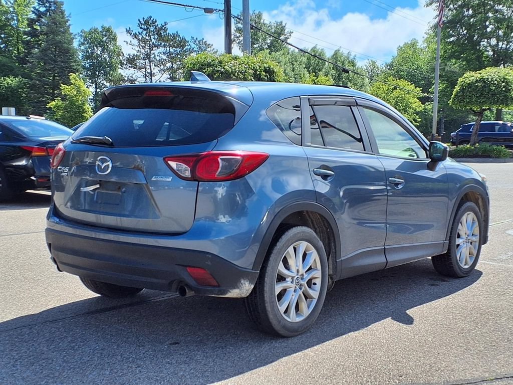 Used 2015 Blue Reflex Mica Mazda Grand Touring image 4