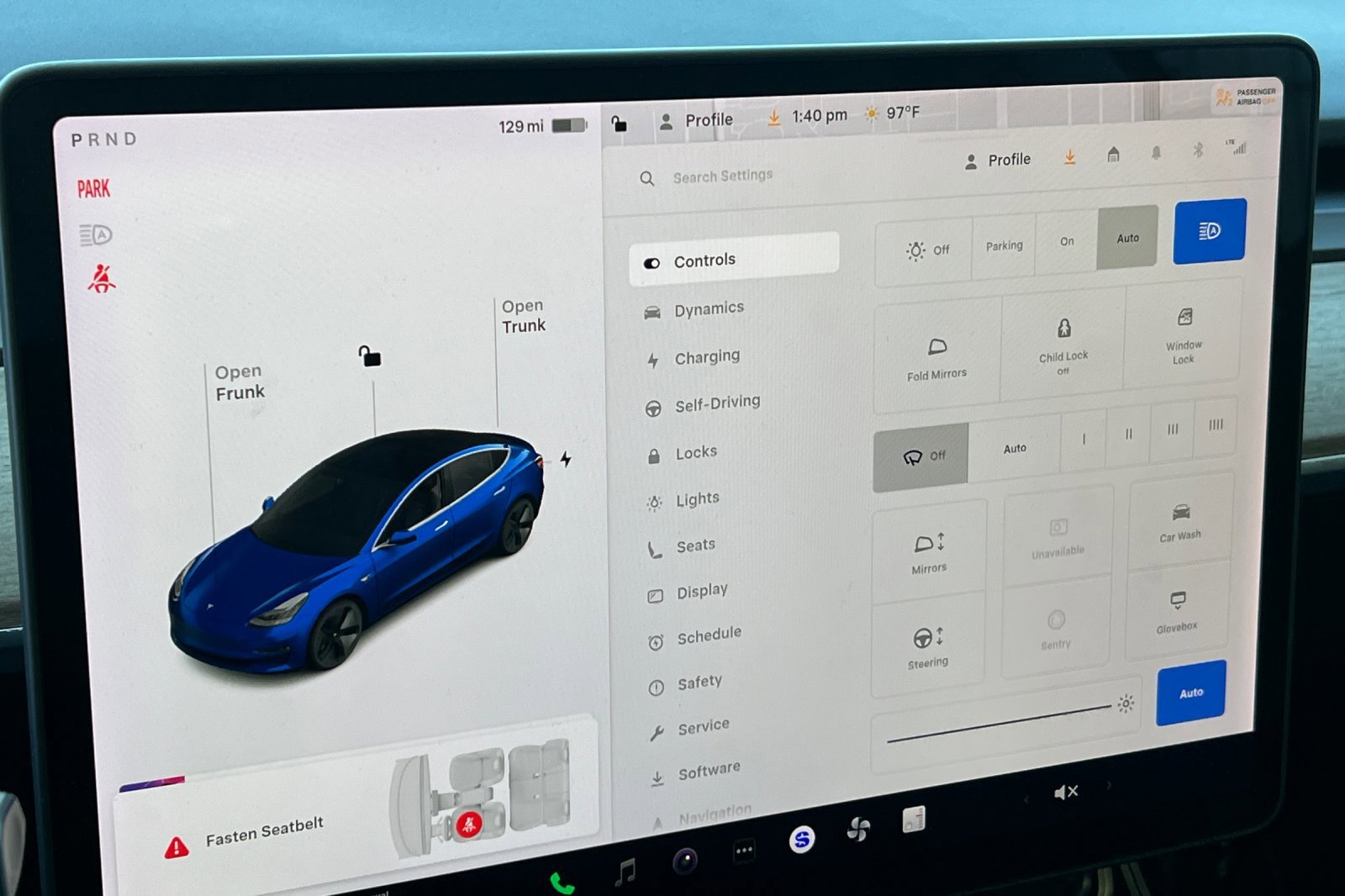 Used 2020 Deep Blue Metallic Tesla Standard Range Plus image 23