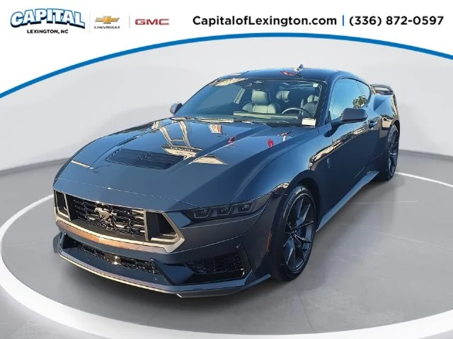 Used 2025 Blue Ford Dark Horse image 1