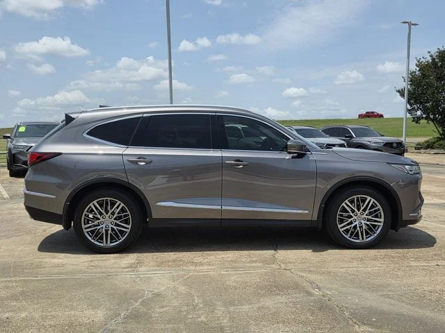Certified Used 2022 Liquid Carbon Metallic Acura Advance image 3