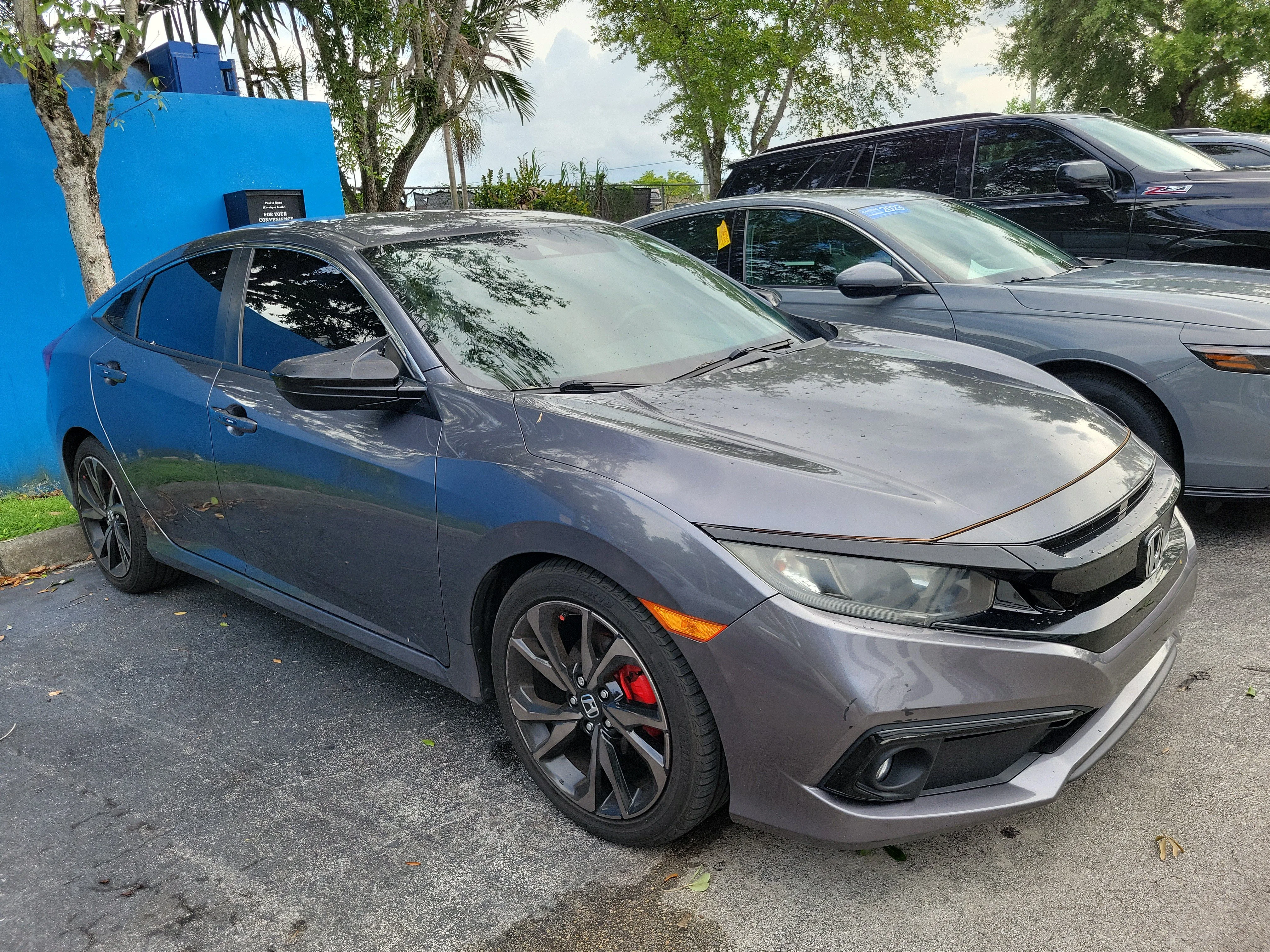 Certified Used 2020 Modern Steel Metallic Honda Sport image 2