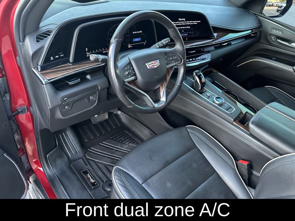 Used 2021 Red Cadillac Premium Luxury image 10
