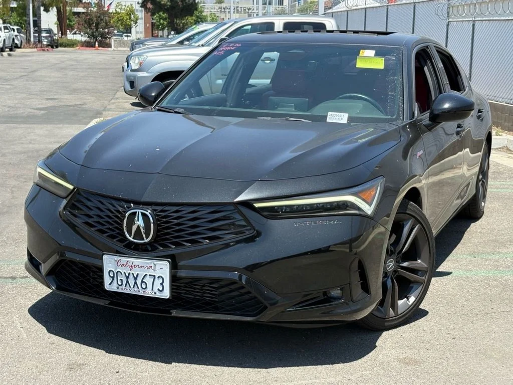 Used 2024 Majestic Black Pearl Acura A-Spec Package image 3