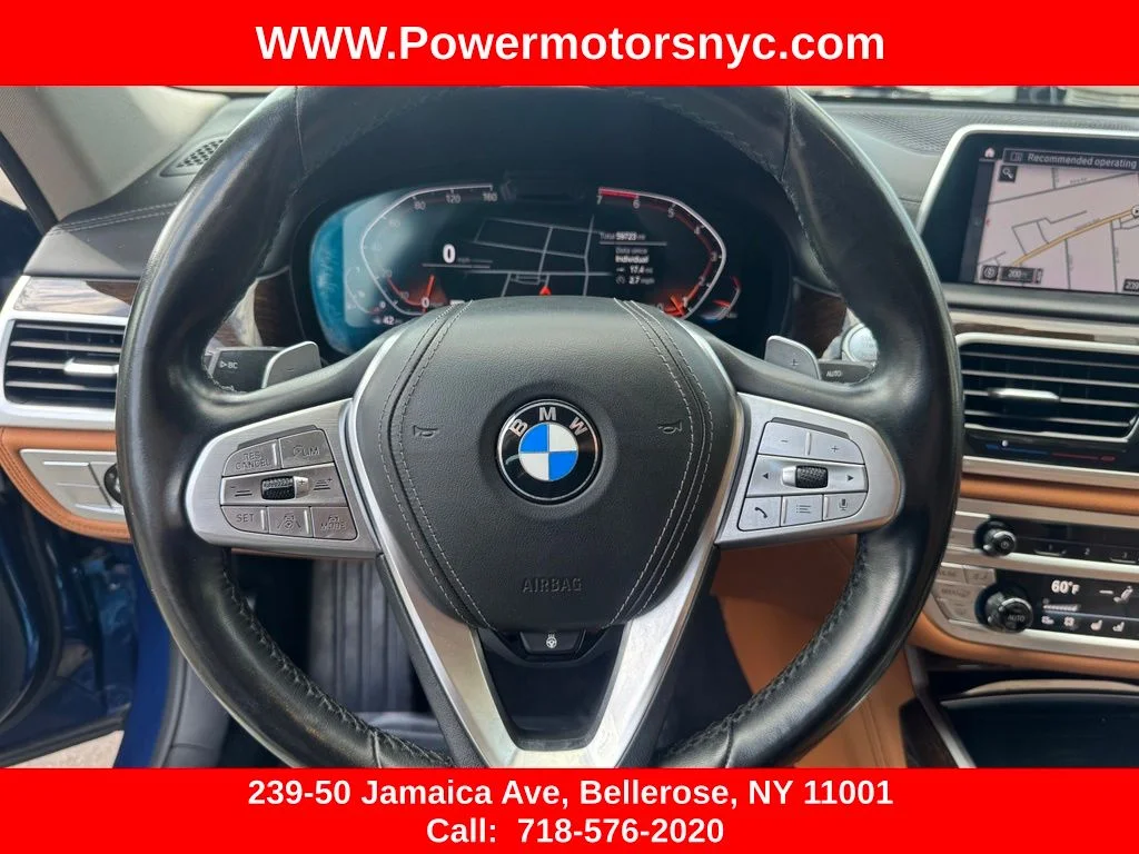 Used 2022 Blue BMW 750i xDrive image 31