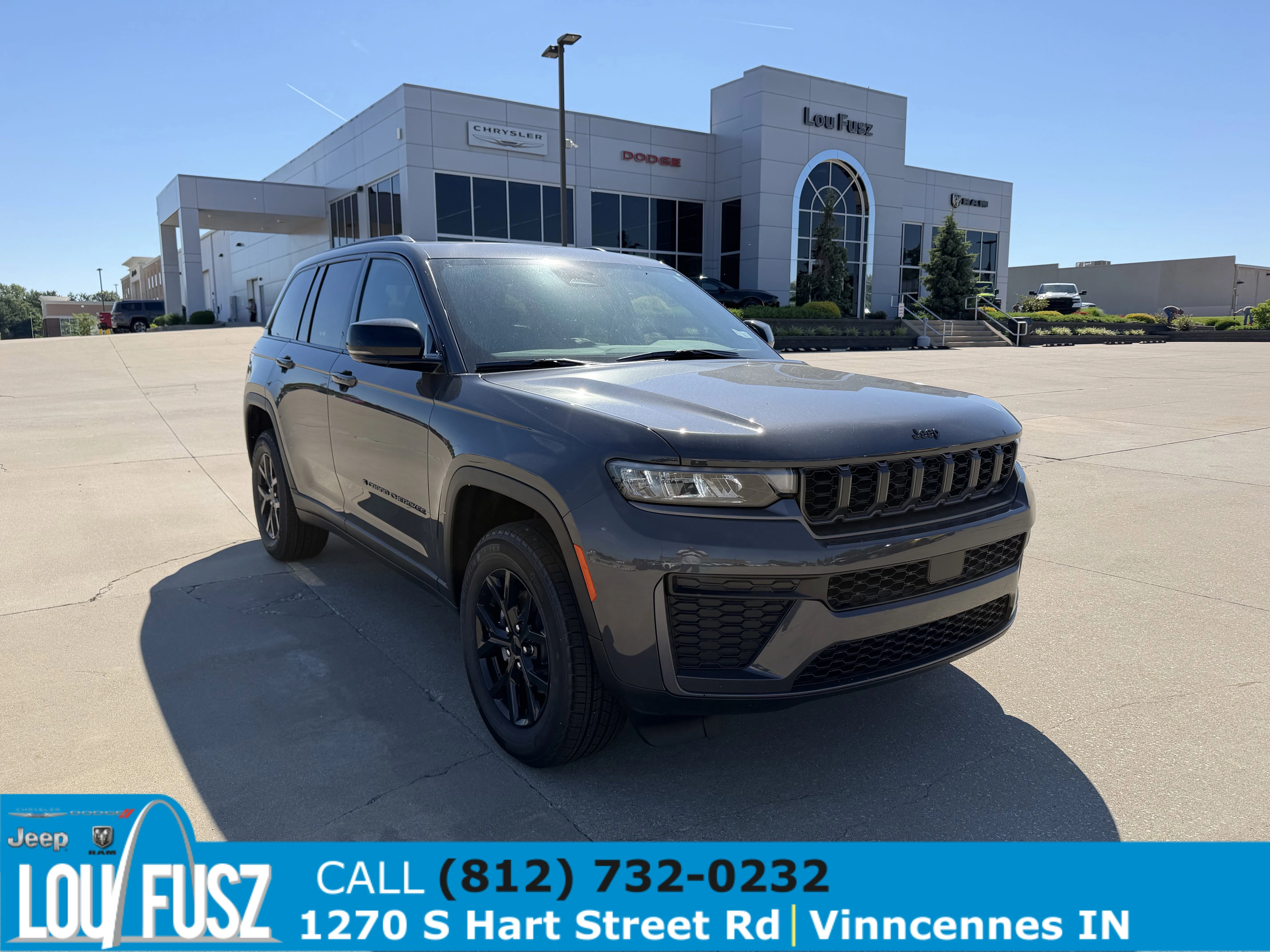 New 2026 Baltic Gray Metallic Clear-Coat Exterior Paint Jeep Laredo Altitude image 1