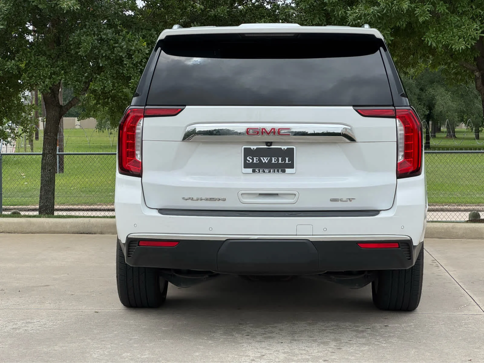 Used 2021 Summit White GMC SLT image 7