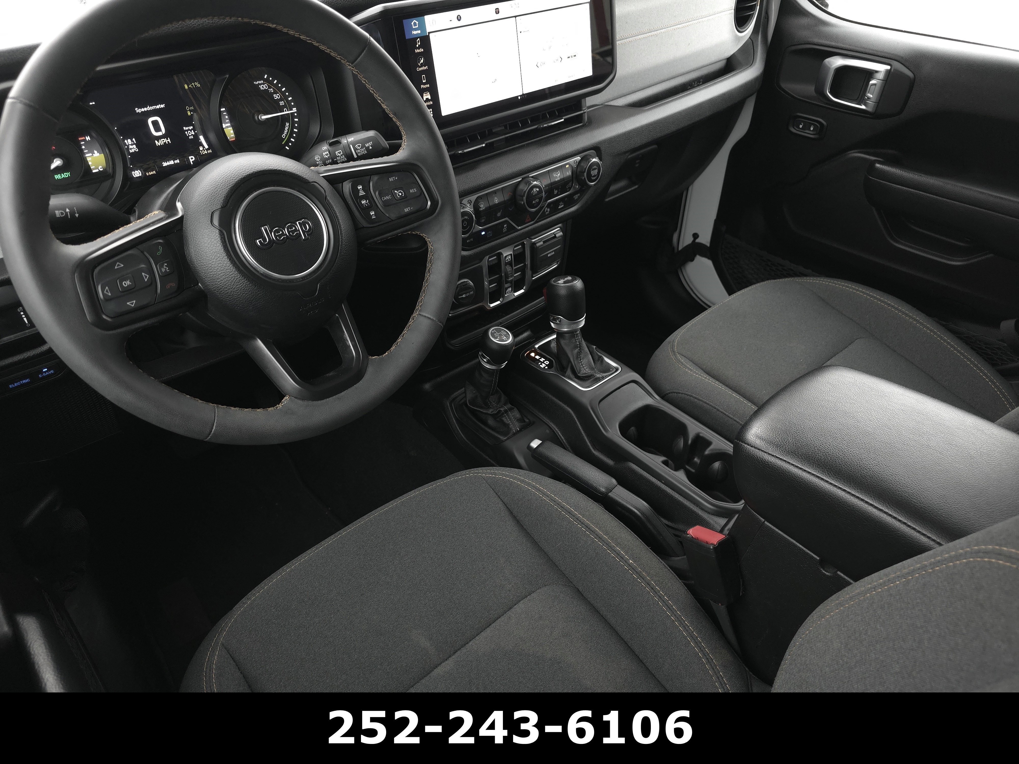 Used 2024 Bright White Clearcoat Jeep Sport S image 12