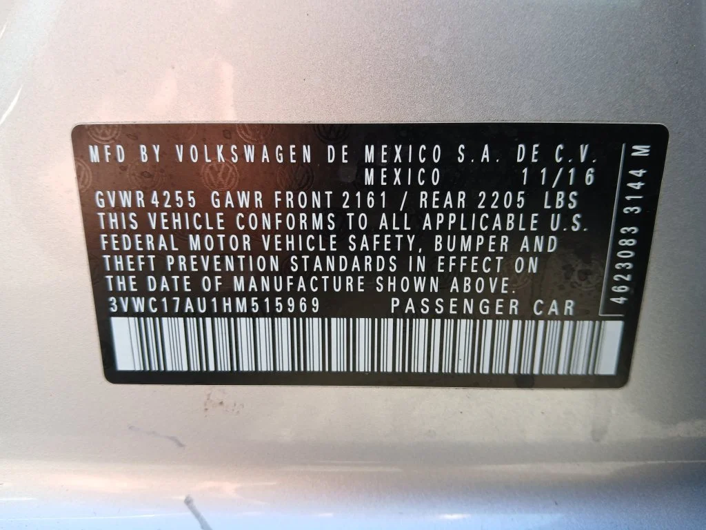 Used 2017 Silver Volkswagen S image 49