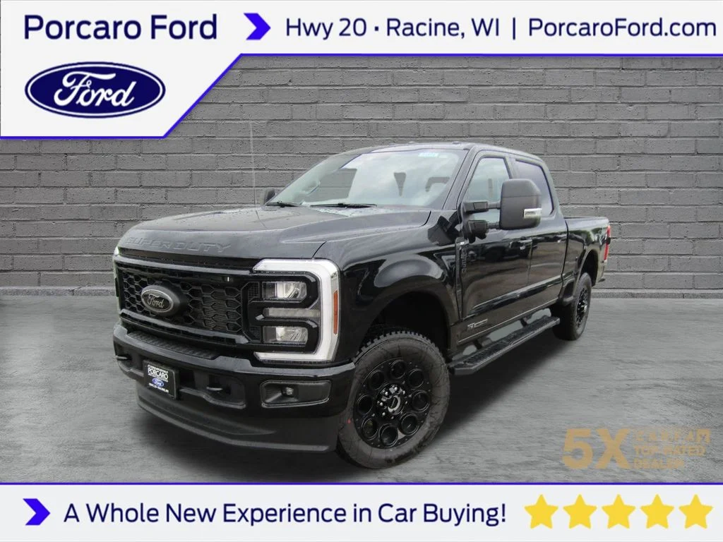 New 2026 Agate Black Metallic Ford F-350® XLT image 1