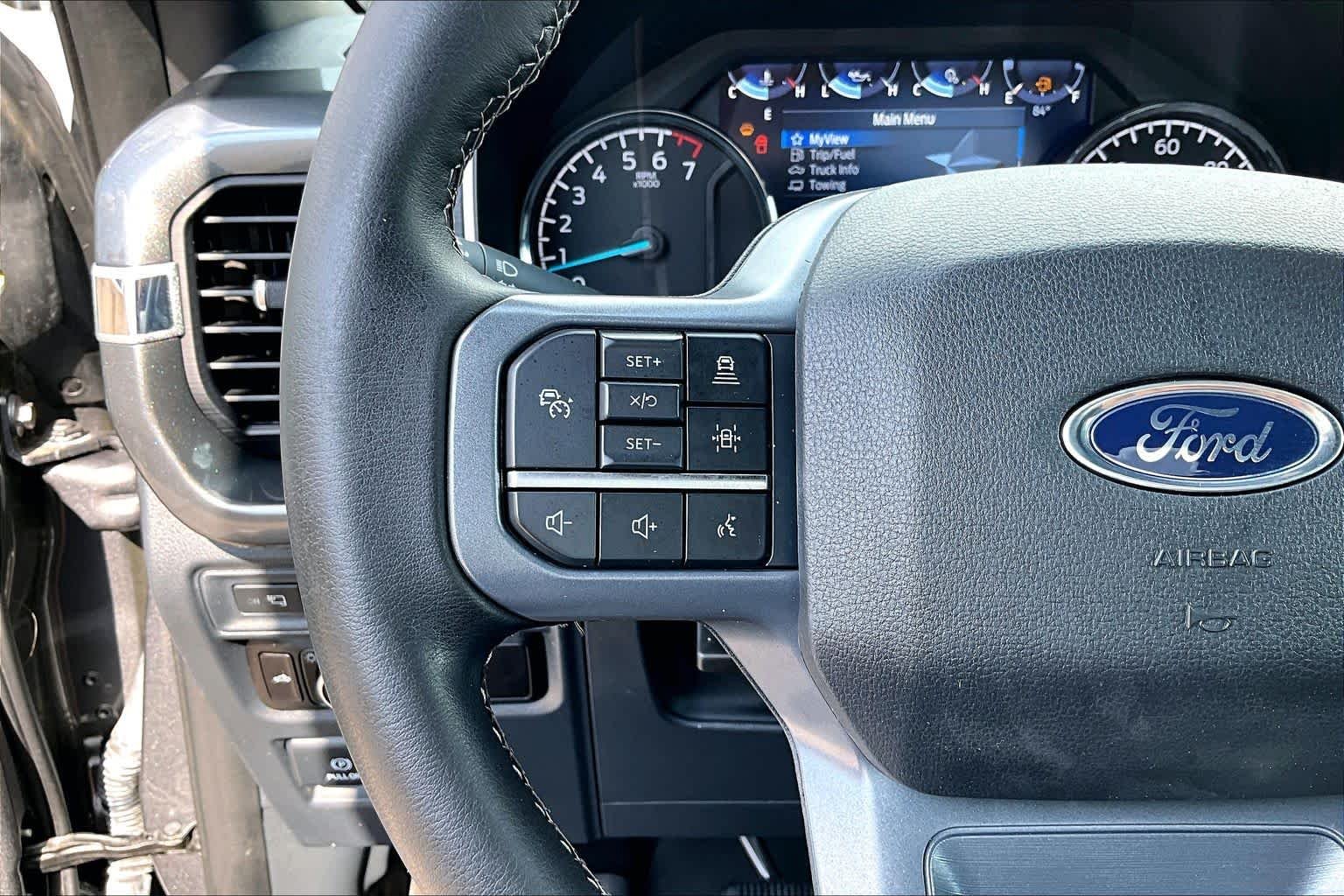 Used 2023 Carbonized Gray Metallic Ford XLT image 24