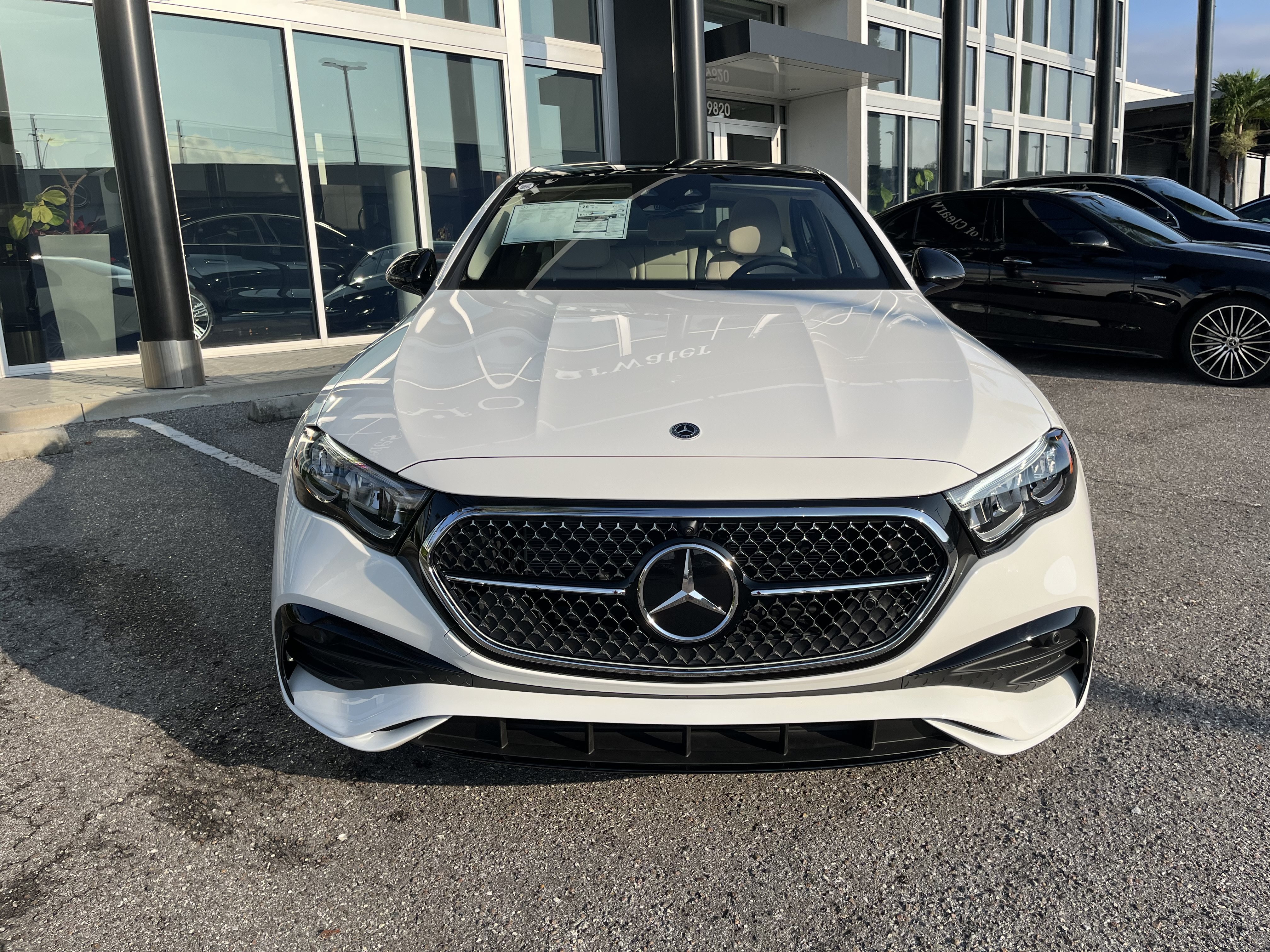 New 2027 POLAR WHITE Mercedes-Benz E 350 image 9