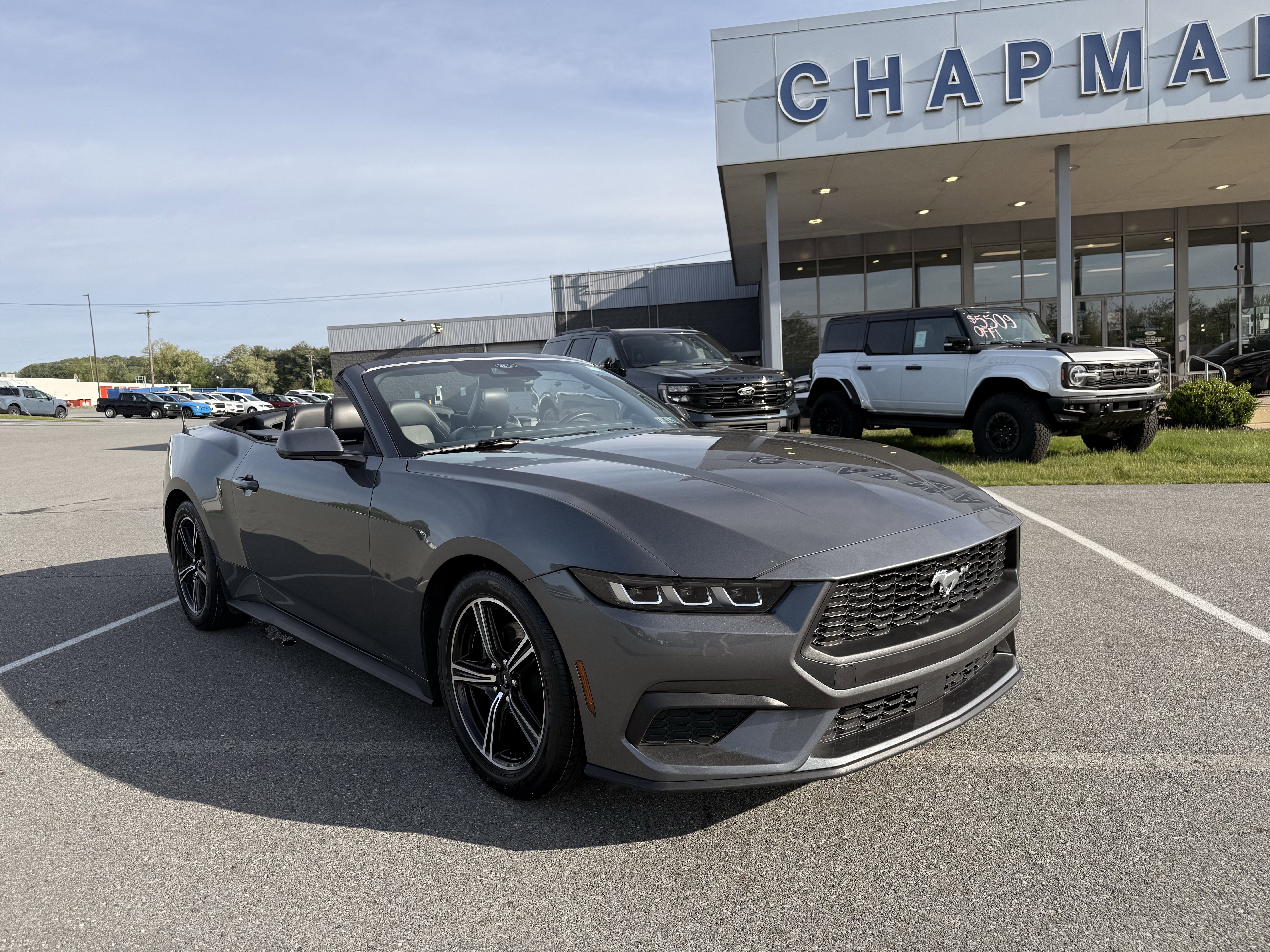 Used 2025 Gray Metallic Ford EcoBoost Premium image 9