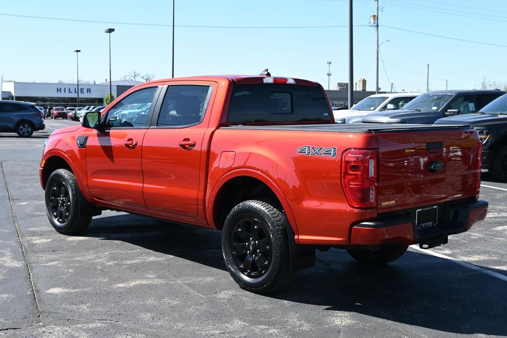 Certified Used 2023 Hot Pepper Red Metallic Tinted Clearcoat Ford Lariat image 11