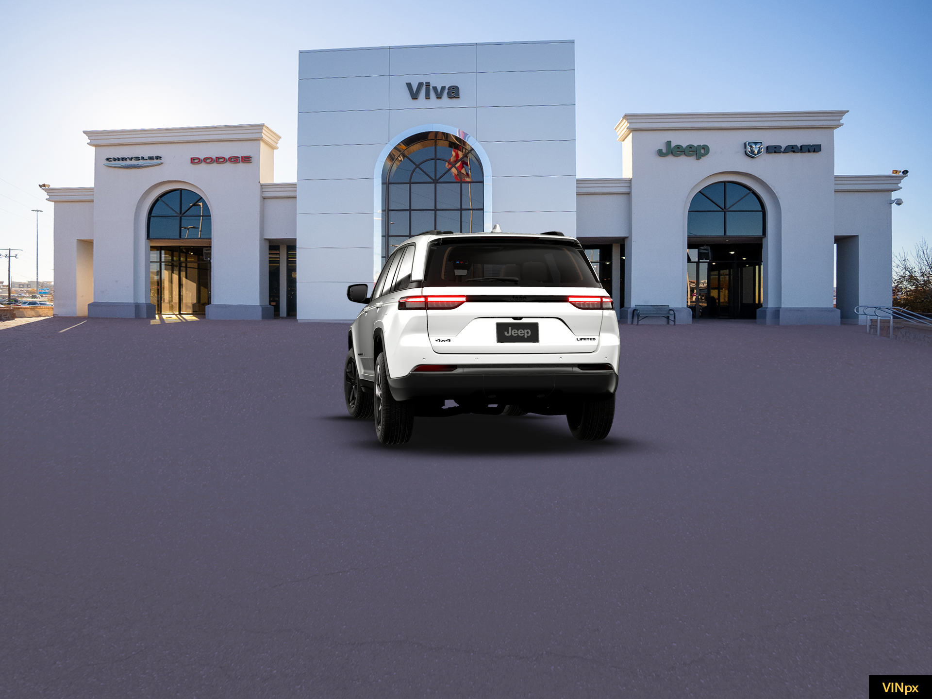 New 2026 Bright White Clear-Coat Exterior Paint Jeep Limited image 25