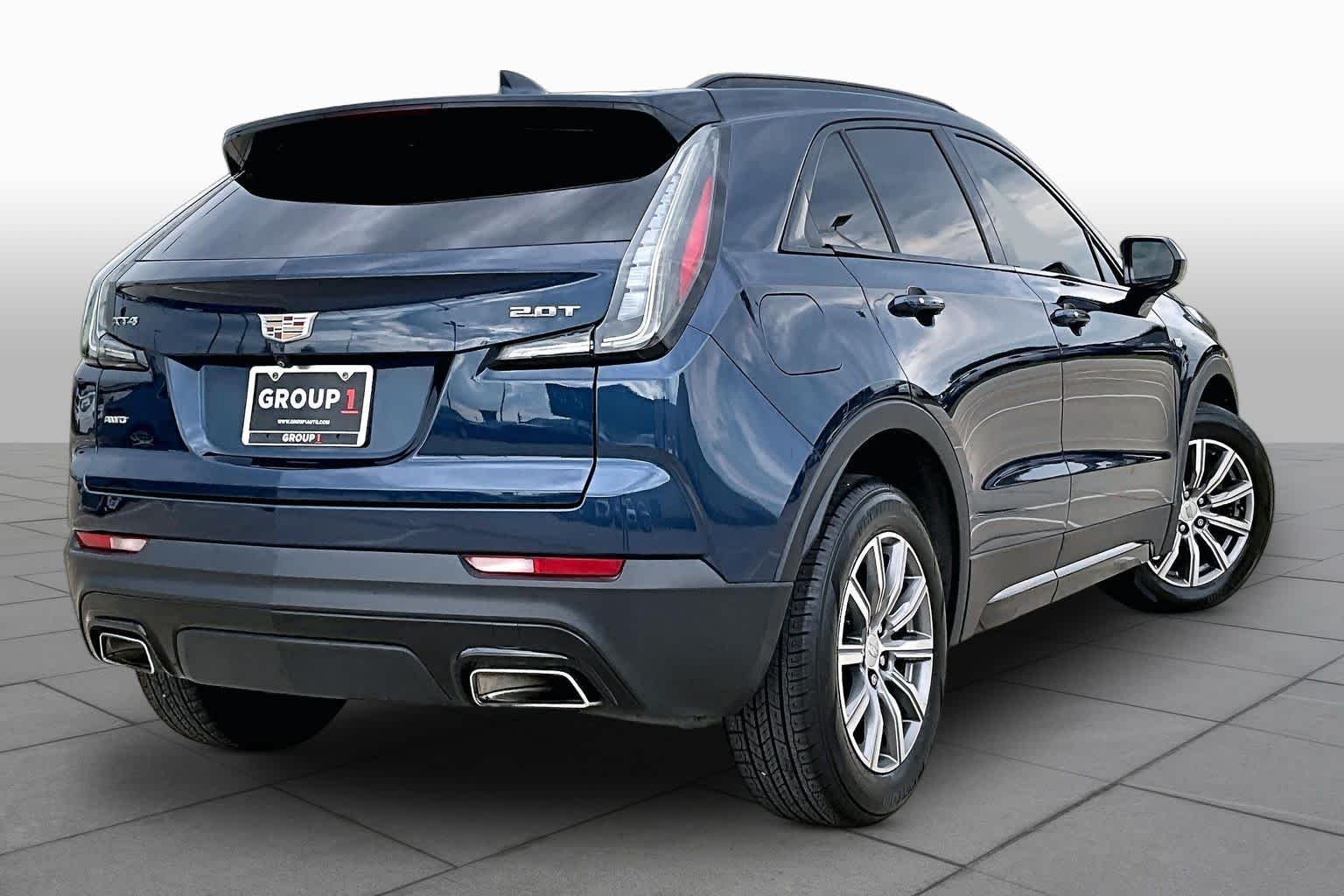 Used 2019 Twilight Blue Metallic Cadillac AWD Sport image 13
