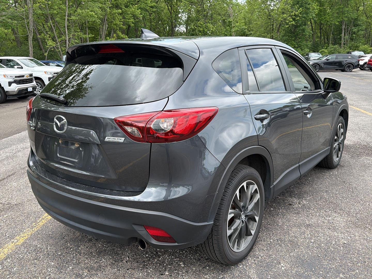 Used 2016 Meteor Gray Mica Mazda Grand Touring image 8